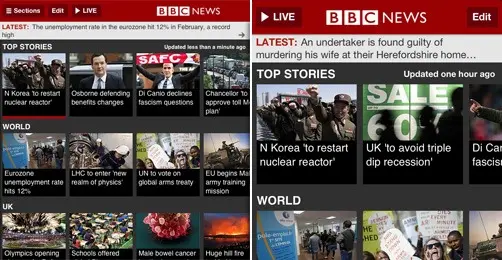 BBC News Rolls Out Major Performance Update for iPhone and iPad Apps in the UK