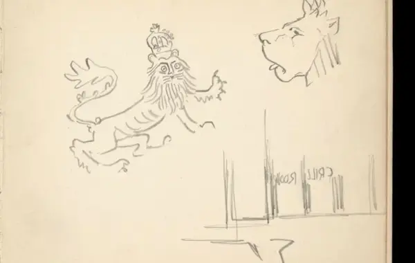 Uncatalogued Sketchbook Reveals Randolph Caldecott’s Historic Visit to the V&A